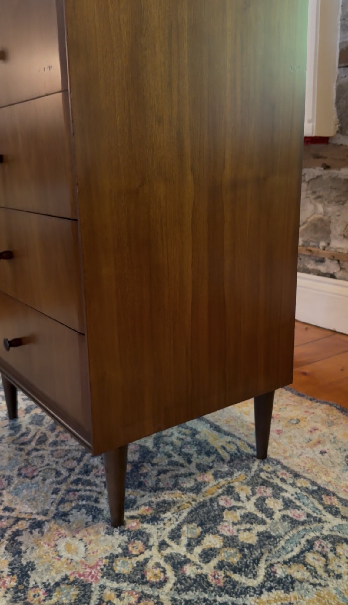 Walnut Dresser — After
