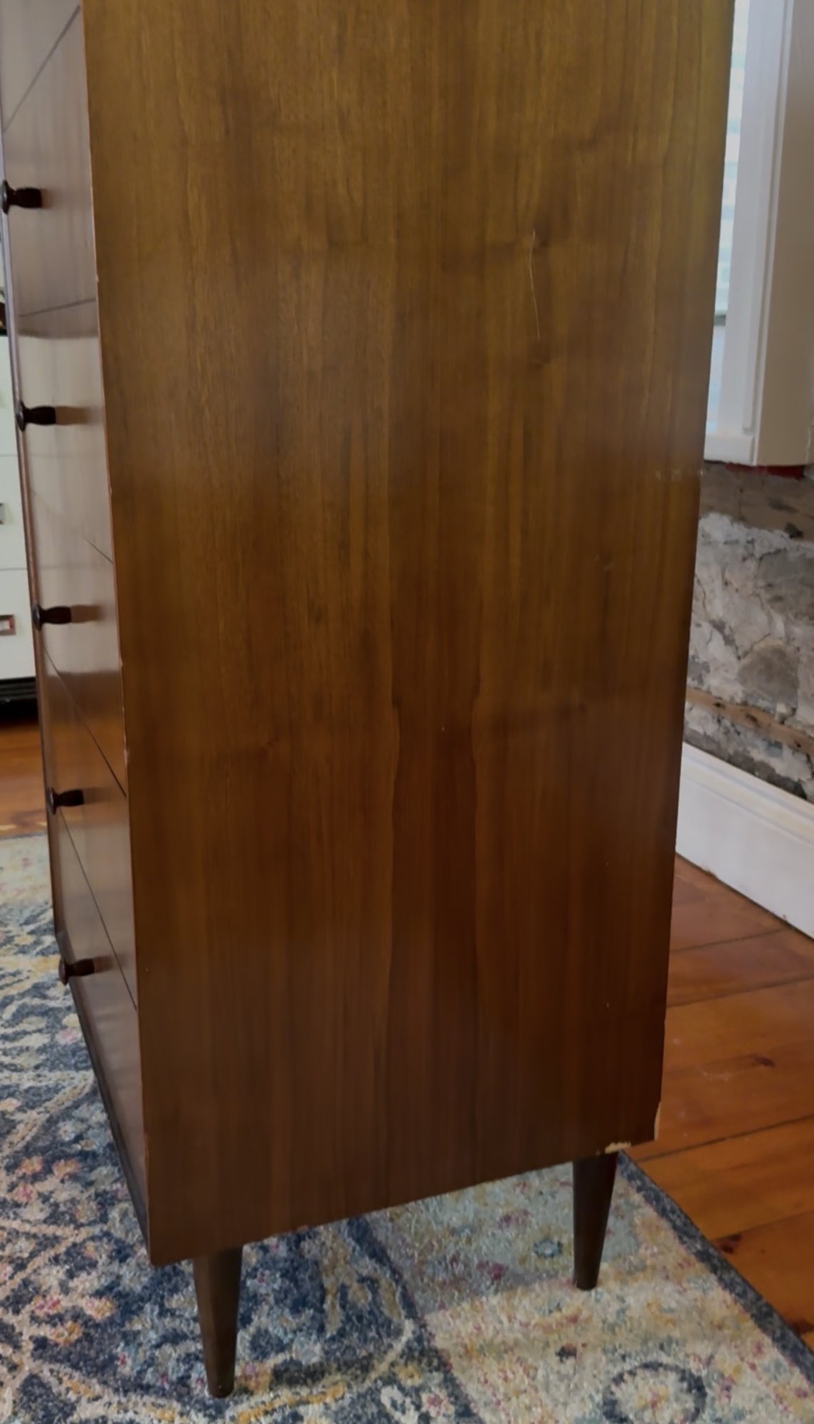 Walnut Dresser — Before